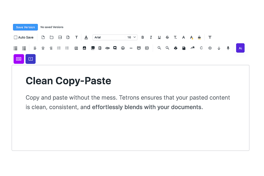 Clean Copy-Paste