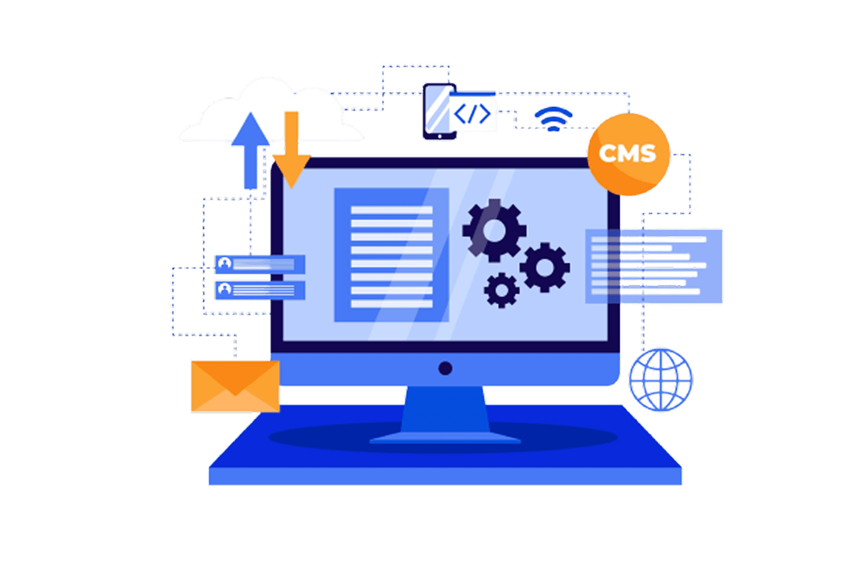 Content Management System visual